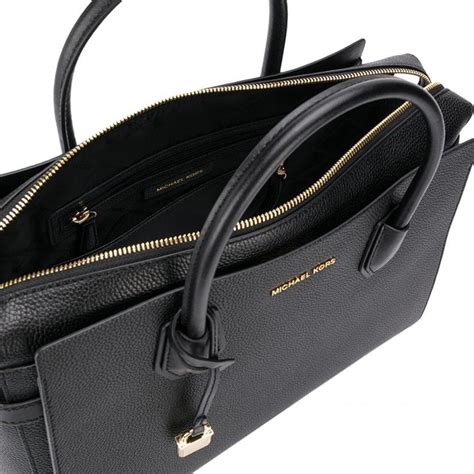 Mercer Medium Pebbled Leather Belted Satchel 